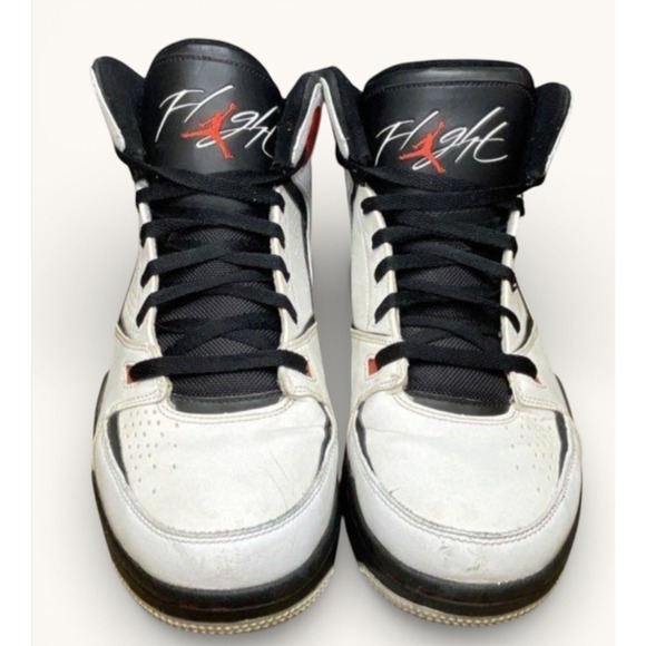 Jordan SC-2 High Top Shoes Mens 11.5 White Black Red Basketball‎ Nike main image 6